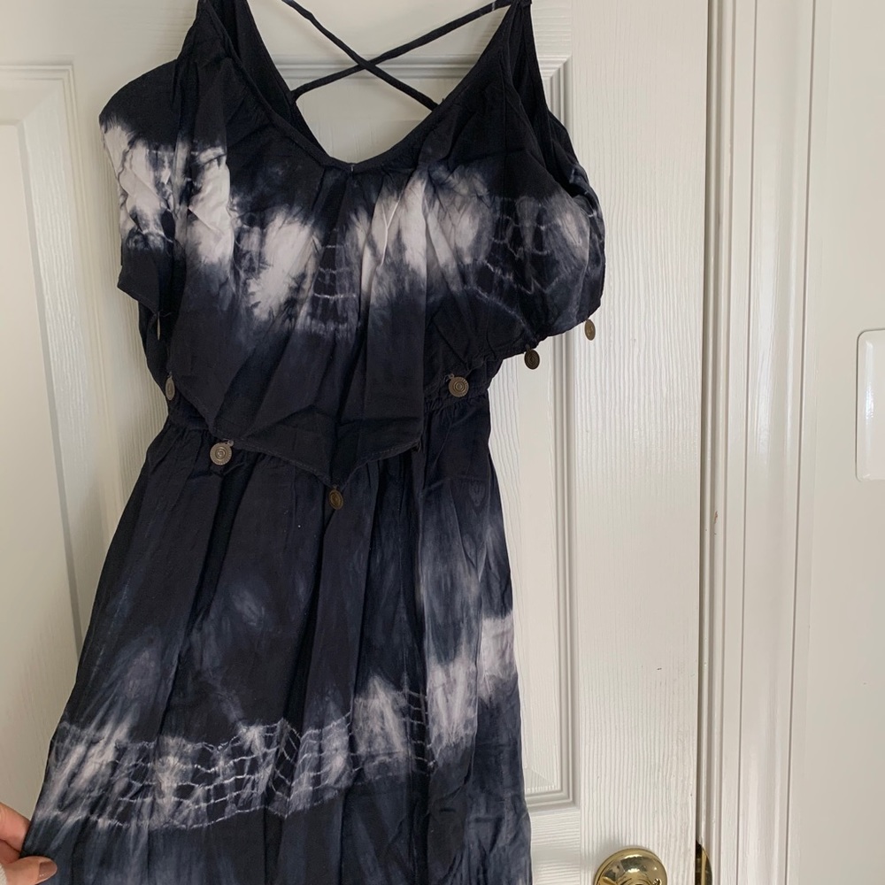 American Eagle Tie Dye Maxi Dress